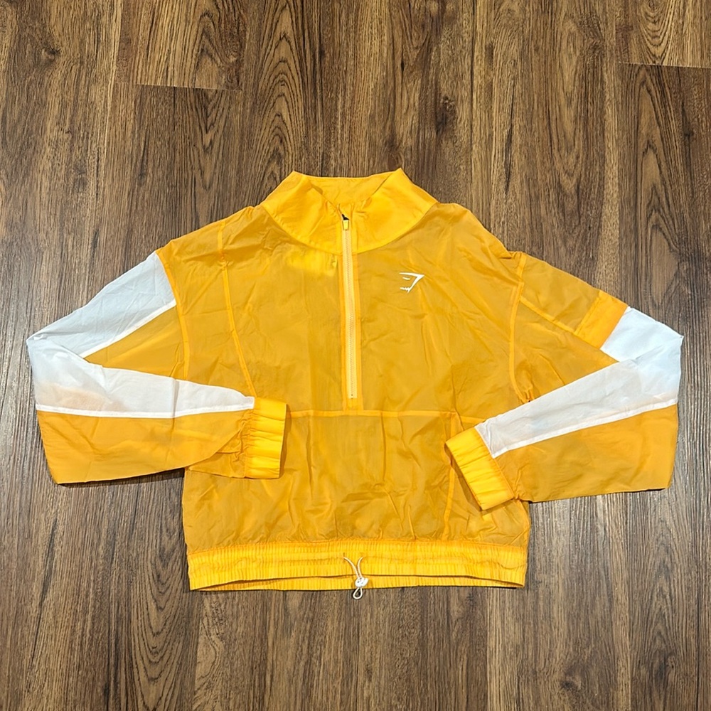 Gymshark Pulse Woven Windbreaker Jacket Size Medium NWT